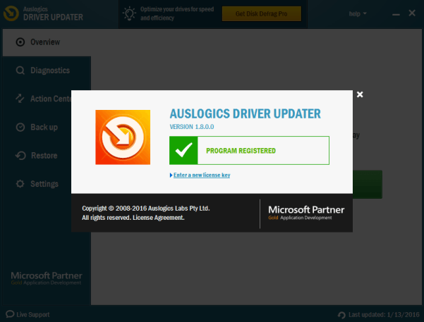 Auslogics Driver Updater 1.25.0.2 download the new version for ios